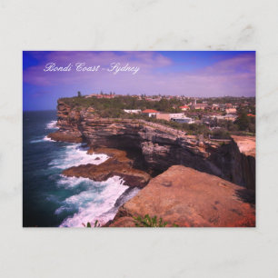 Bondi Coast panorama, Sydney - Australia Postcard