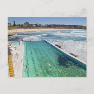 Bondi Icebergs at Bondi Beach Postcard