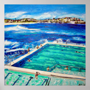 Bondi Icebergs  Poster