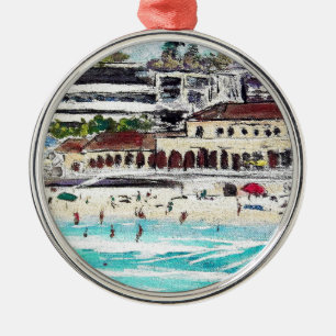 Bondi Vista Metal Tree Decoration