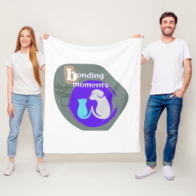 Bonding moments fleece blanket (In Situ)