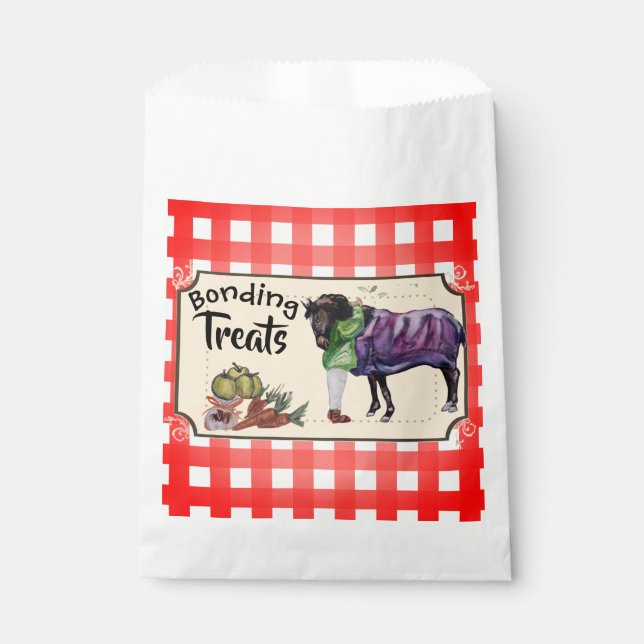 bonding treats favour bags (Front)