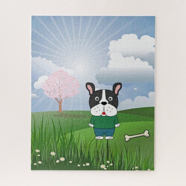 Bone-a-Fido Jigsaw Puzzle (Vertical)
