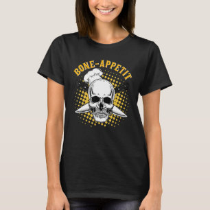 Bone-Appetit Chef Halloween Costume Cook Bon Appet T-Shirt