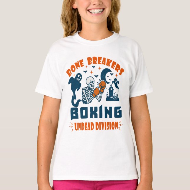Bone breakers boxing undead division T-Shirt (Front)