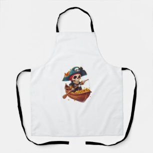 Bone Buccaneer � Funny Pirate Skull Apron