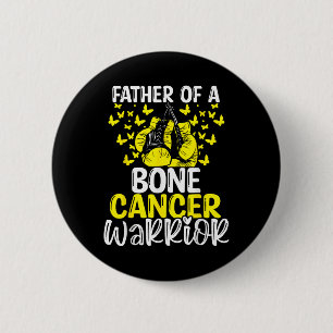 Bone Cancer Awareness Movement Dad Fathers Day Pap 6 Cm Round Badge