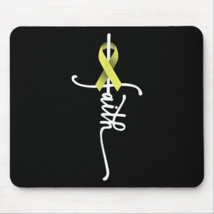 Bone Cancer Faith Sarcoma Bone Cancer Awareness Su Mouse Mat