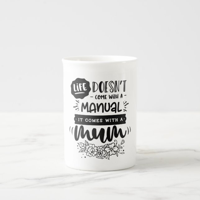 Bone China Mug (Front)