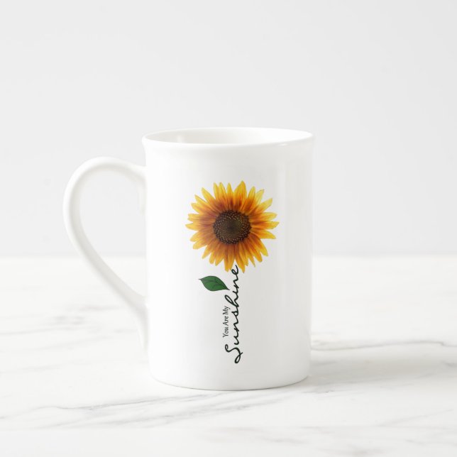 Bone China Mug - You Are My Sunshine (Left)