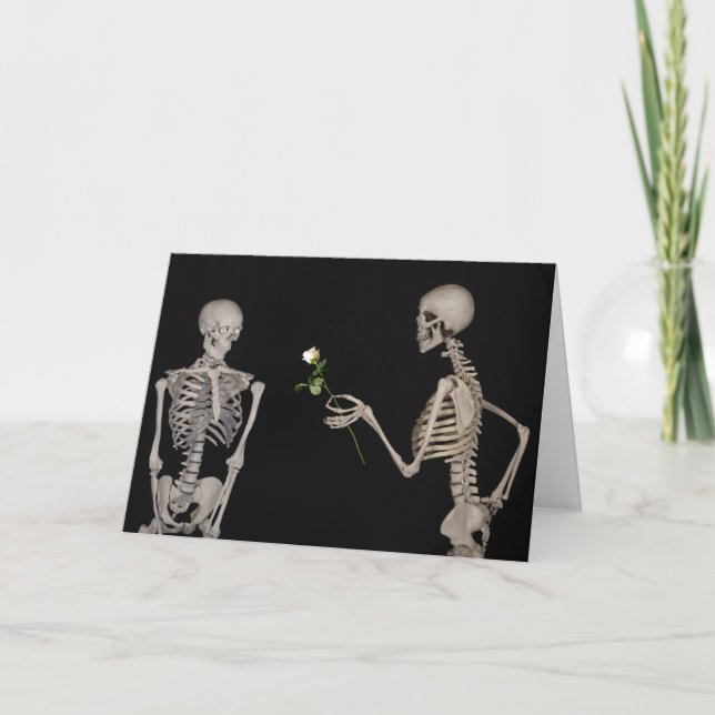 bone deep love romantic valentine card (Front)