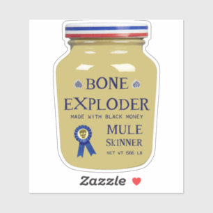 Bone Exploder Sticker