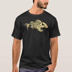 Bone Fish Skeleton T-Shirt