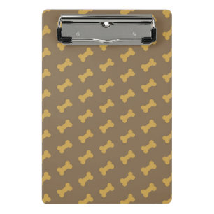 bone for dog texture mini clipboard