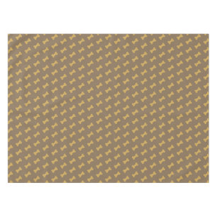 bone for dog texture tablecloth