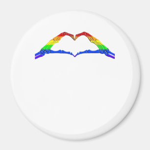 Bone Hands Heart Classic Magnet