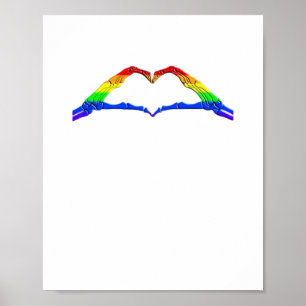 Bone Hands Heart Classic Poster