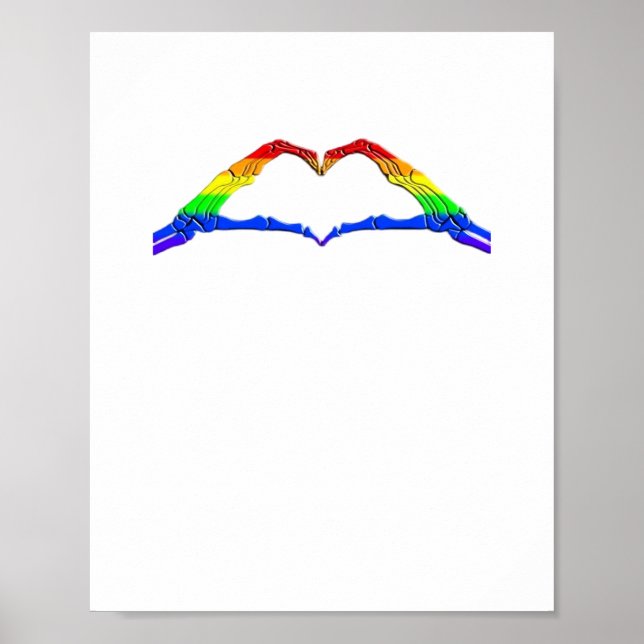 Bone Hands Heart Classic Poster (Front)