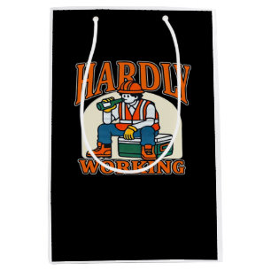 Bone Hands Heart Lesbian Goth Medium Gift Bag