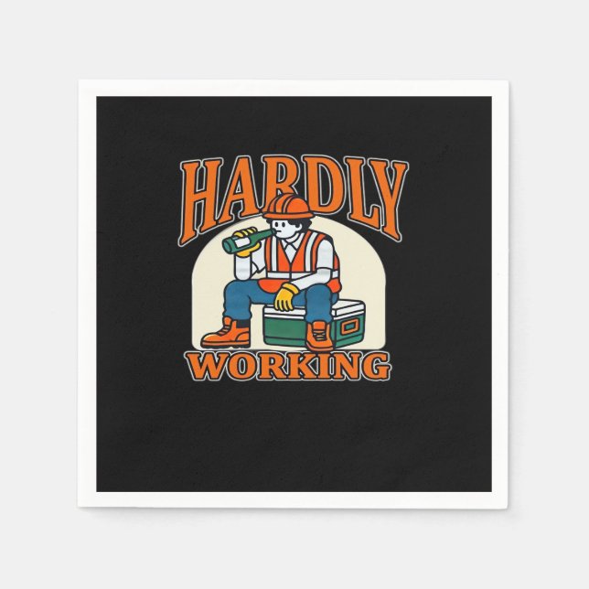 Bone Hands Heart Lesbian Goth Napkin (Front)