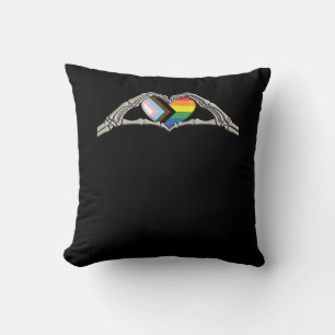 Bone Hands Heart Pride Progress Creative Style Cushion
