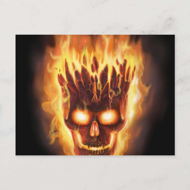 Bone head Explodes Postcard (Front)