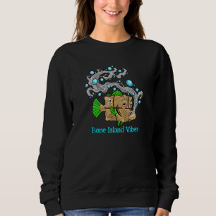 Bone Island Vibes Square Grouper Sweatshirt