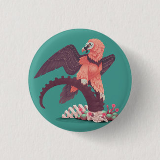 Bone King 3 Cm Round Badge