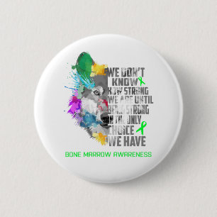 Bone Marrow Awareness Ribbon Support Gifts 6 Cm Round Badge