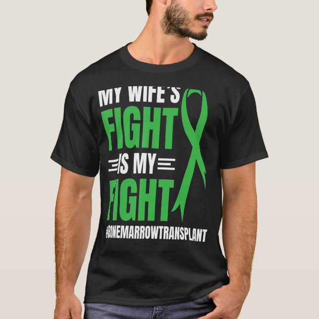 Bone Marrow Donation Warrior Bone Marrow Supplemen T-Shirt (Front)