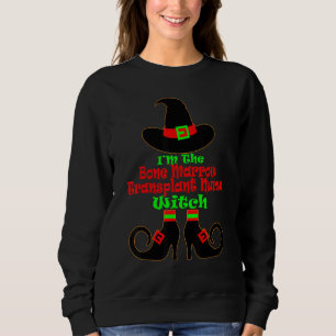 Bone Marrow Transplant Nurse Halloween Witch Hat Sweatshirt
