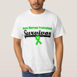 Bone Marrow Transplant Survivor Ribbon T-Shirt