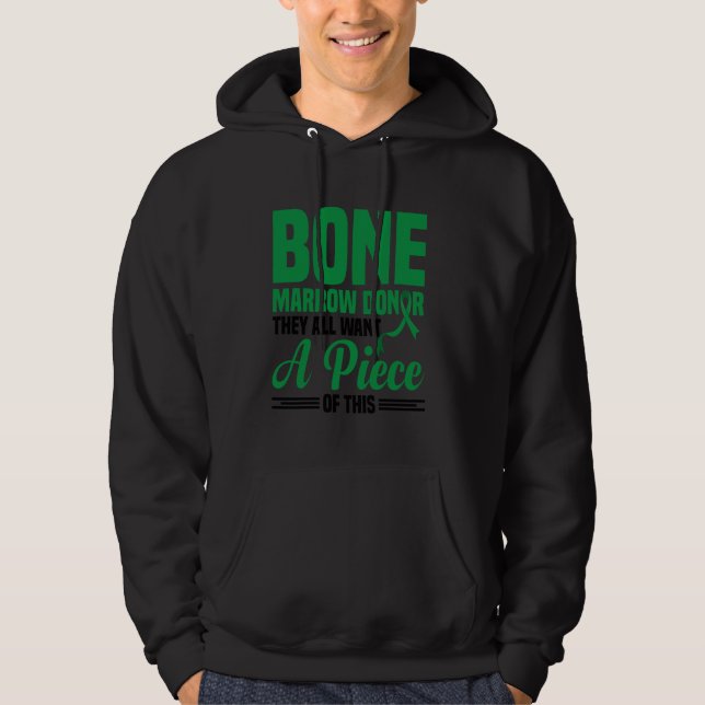 Bone Marrow Transplant Survivor Supplement Marrow  Hoodie (Front)