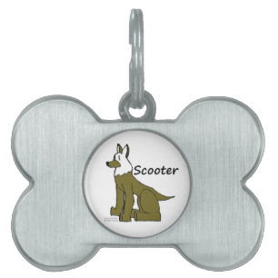 Bone-Shaped Pet Tag by RoseWrites