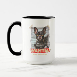 Bone Smuggling Bad Dog: The Boston Terrier's Mugsh Mug
