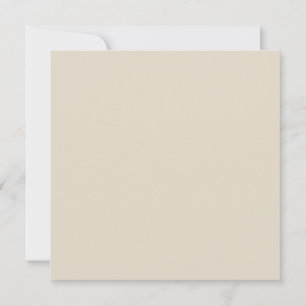 Bone (solid colour) holiday card