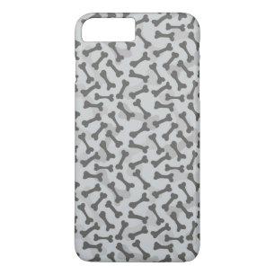 Bone Texture Pattern Greyscale iPhone 8 Plus/7 Plus Case