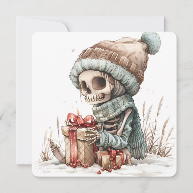 Bone to Be Merry Holiday Card (Front)