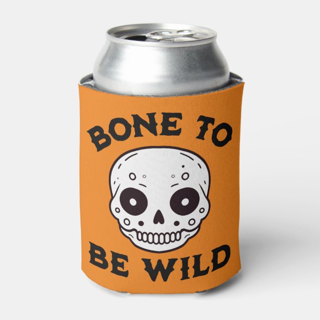 Bone to be wild can cooler (Can Front)