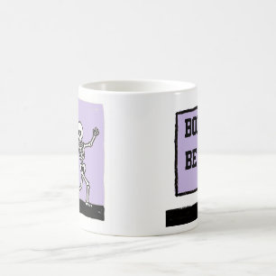 Bone to Be Wild Funny Dancing Skeleton Halloween Coffee Mug