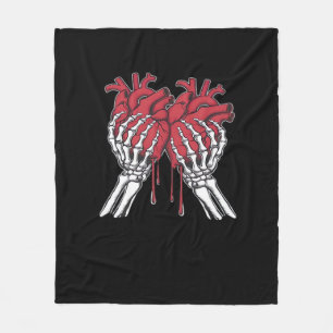 Bone To Be Your Valentine - Valentines Day Funny S Fleece Blanket