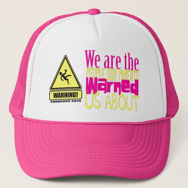Boné Trancoso - Reveillon 2014 Trucker Hat (Front)