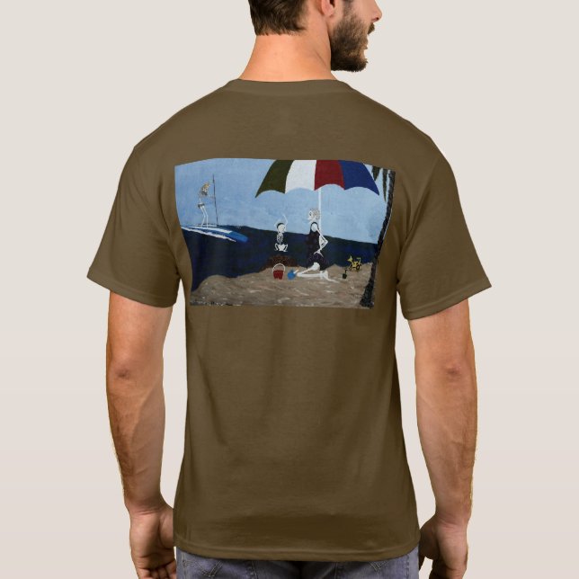 Bone yard surfing at doho T-Shirt (Back)