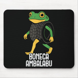 Boneca Ambalabu Italian Brainrot Funny Meme  Mouse Mat
