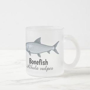 Bonefish Frosted mug by SciPerspective