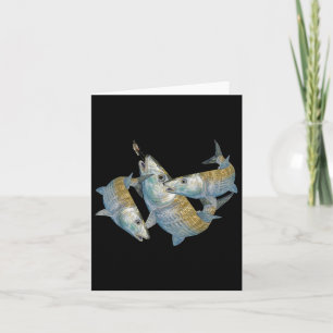 Bonefish Hunting A Salt Water Fly Fishing & De Card