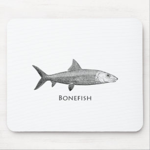 Bonefish Logo Mouse Mat