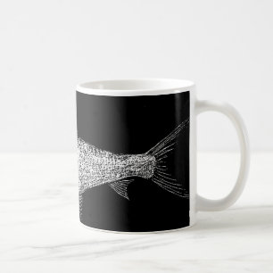 Bonefish Scratch art Coffee Mug