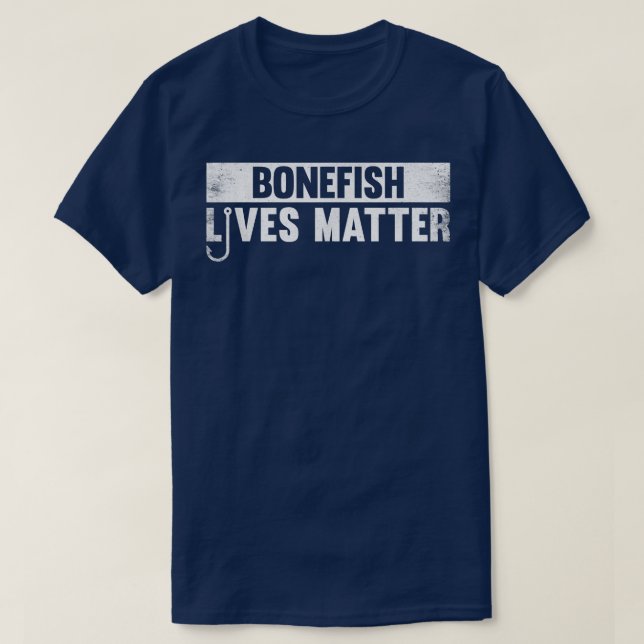 Bonefish Whisperer Funny Fishing Gift Idea  T-Shirt (Design Front)