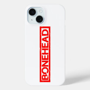 Bonehead Stamp iPhone 15 Case